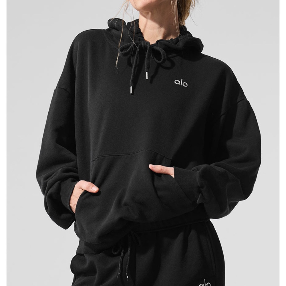 Alo Purple Accolade hoodie size L